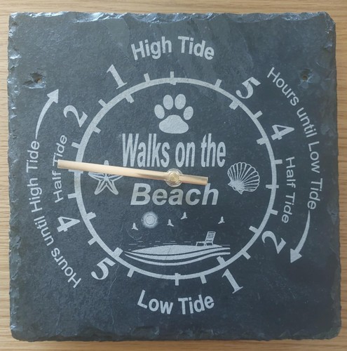 Dog walking the - beach, flip