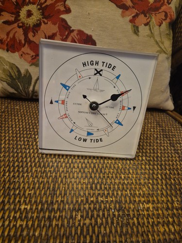 Neptunes tide clock made - neptunes,