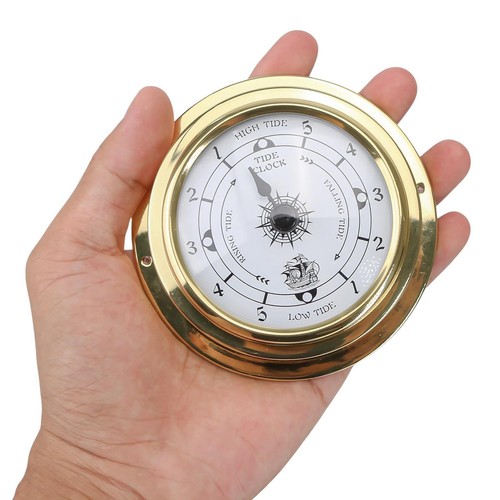 Tide clock brass shell - tide,