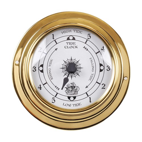 Tide clock brass - tide,